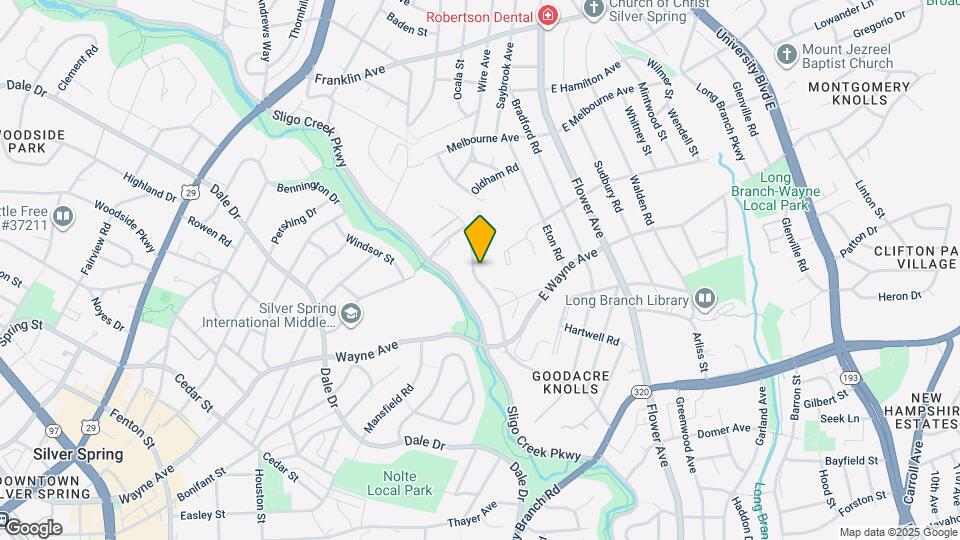 9003 Manchester Rd Map and Location Details