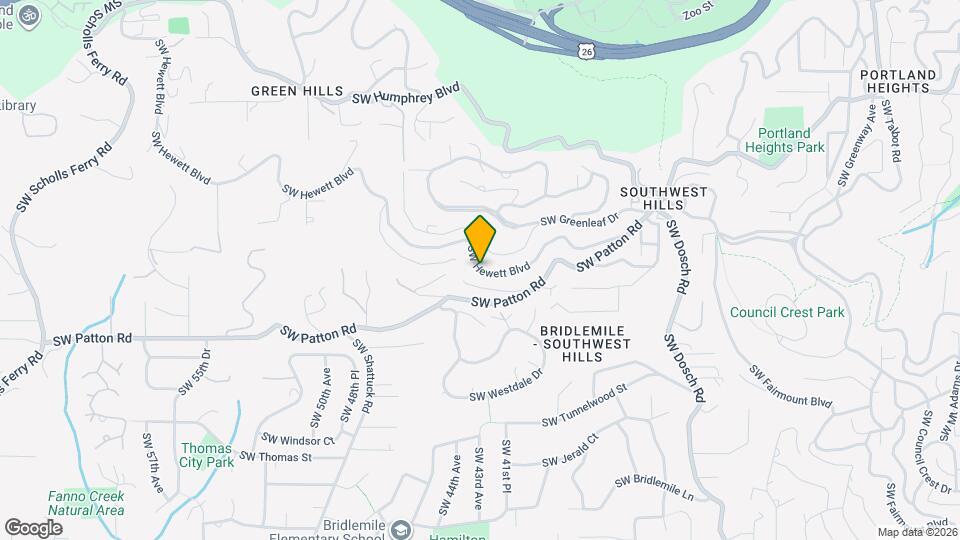 4242 SW Hewett Blvd Map and Location Details