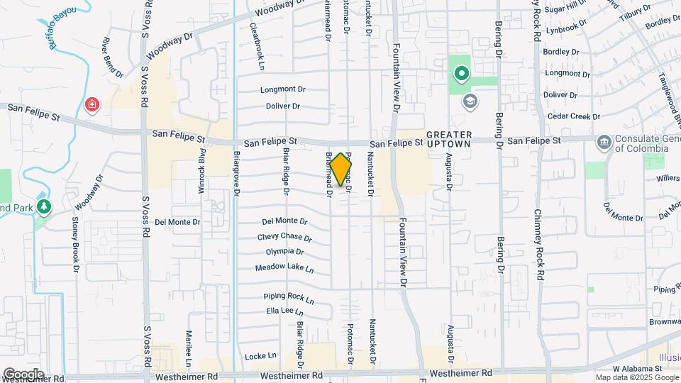 6108 Potomac Enclave Dr Map and Location Details