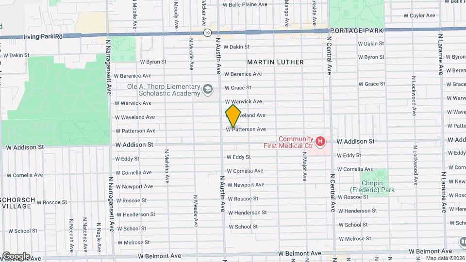 5935 W Patterson Ave Mapa y Detalles de la Ubicación