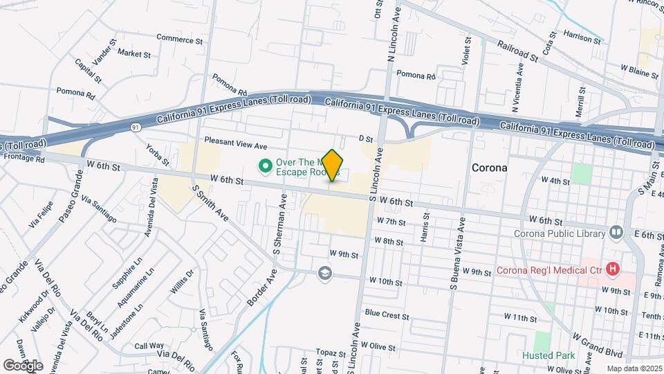 1203 W 6th St Mapa y Detalles de la Ubicación