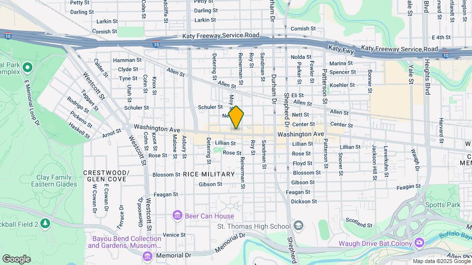 5228 Washington Ave Mapa y Detalles de la Ubicación