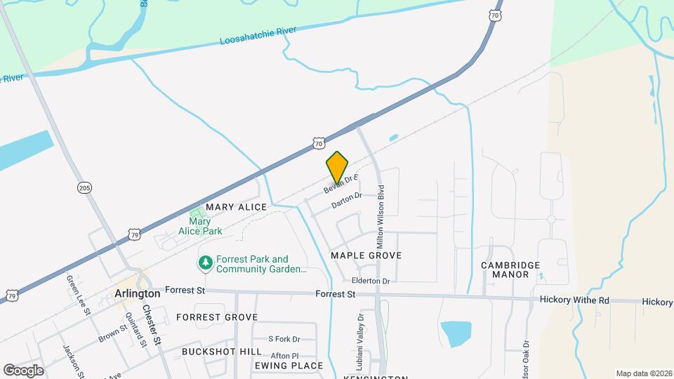 12387 Bevan Dr Map and Location Details