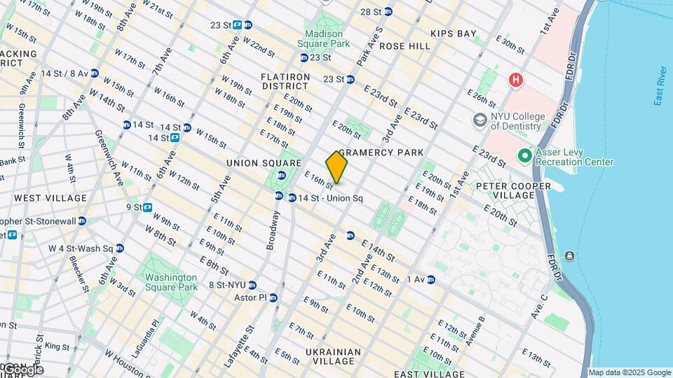 138 E 16th St-Unit -3-B Map and Location Details