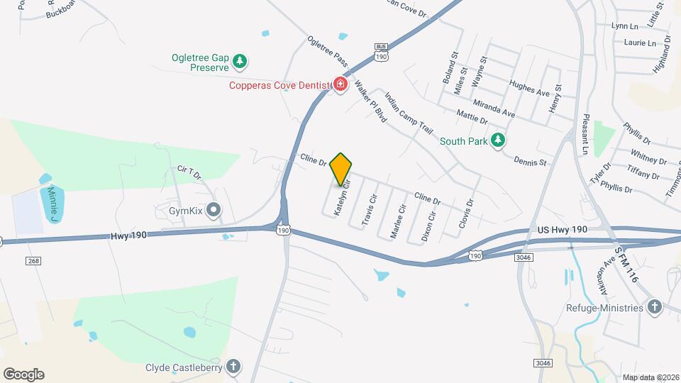 1112 Katelyn Cir Map and Location Details