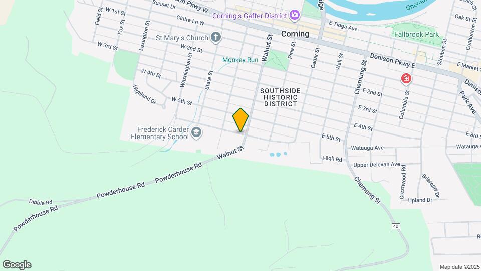 58 W 6th St Map and Location Details