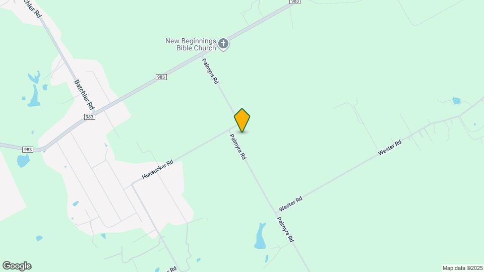 2610 Palmyra Rd Map and Location Details