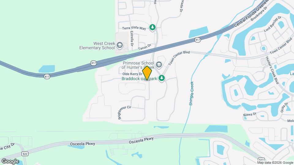 4920 Hook Hollow Cir Map and Location Details