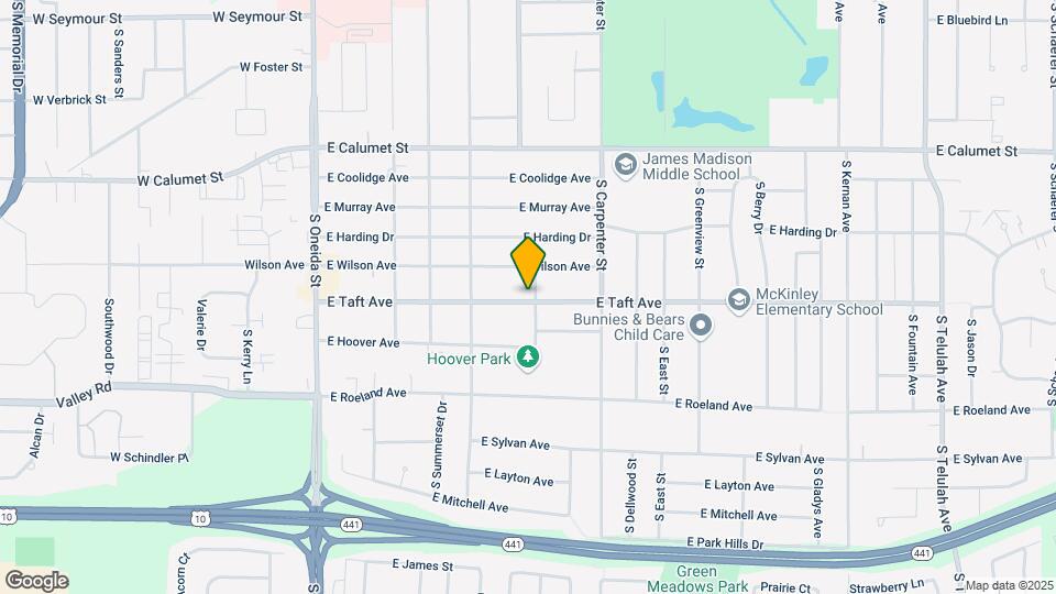 608 E Taft Ave Map and Location Details