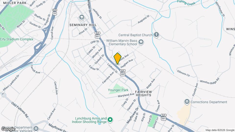 3040 Campbell Ave Map and Location Details