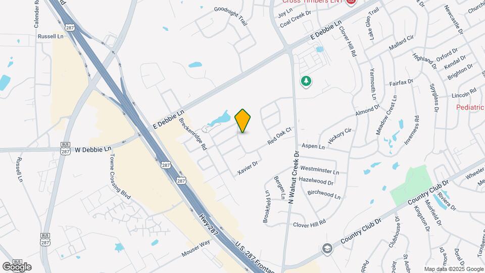 1418 Holley Creek Ln Map and Location Details