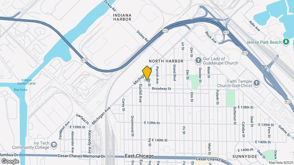 3616 Ivy St, Unit 2F Map and Location Details