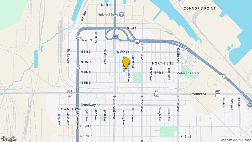626-636 Cumming Ave Map and Location Details