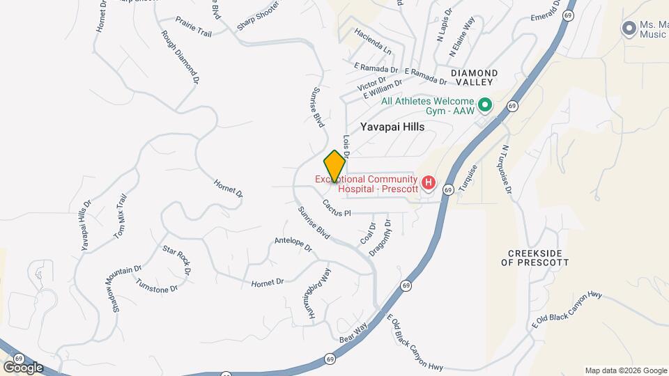 725 Meadowlark Ln Mapa y Detalles de la Ubicación