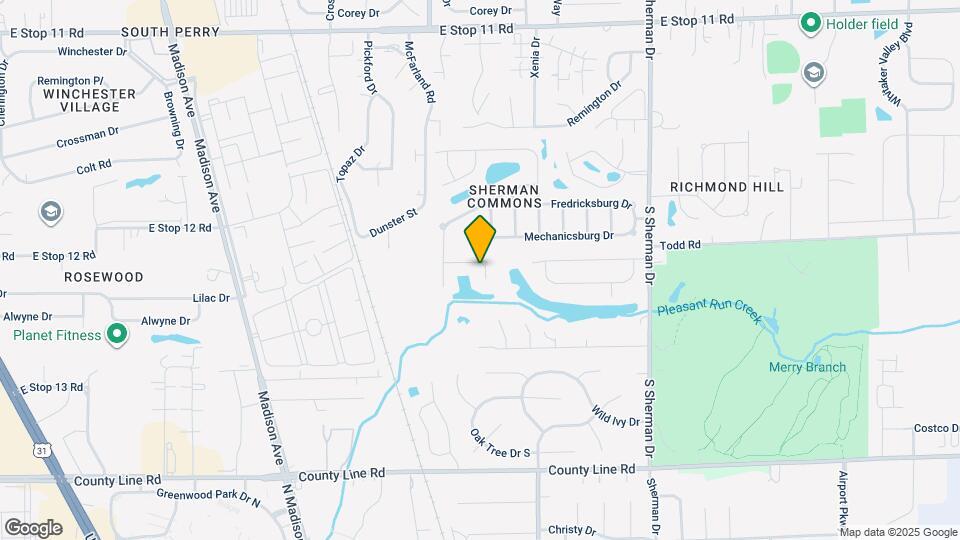 3329 Gainesville Ct Map and Location Details