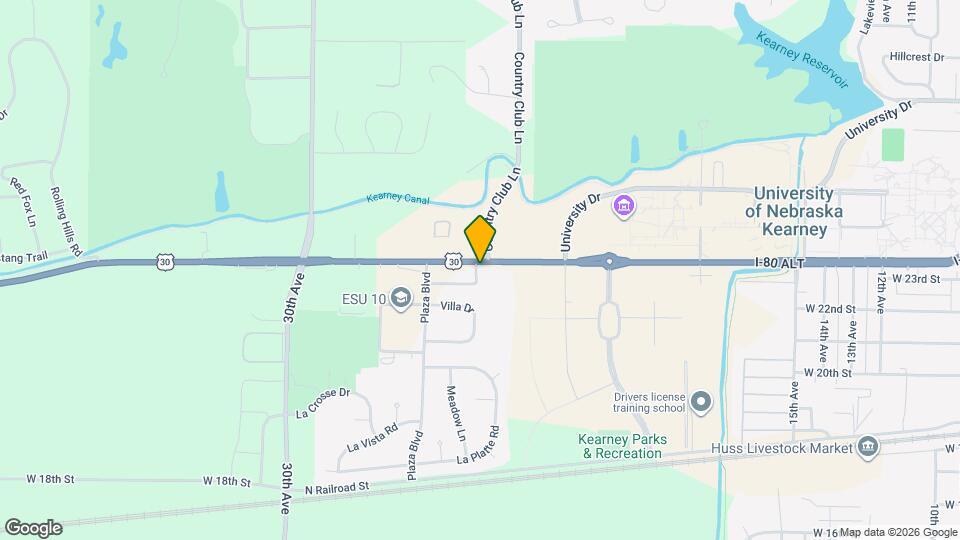 2500 W 24th St Mapa y Detalles de la Ubicación