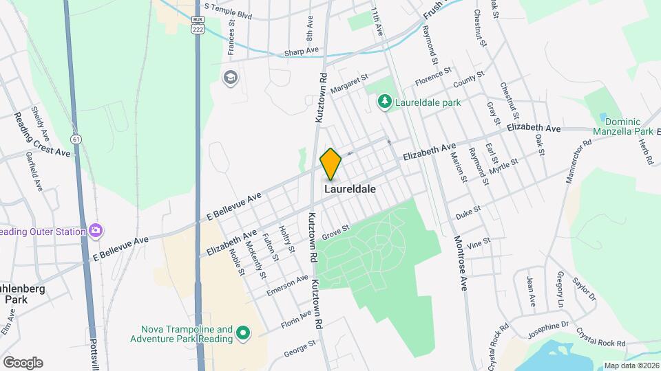 3416 Fairfield St Map and Location Details