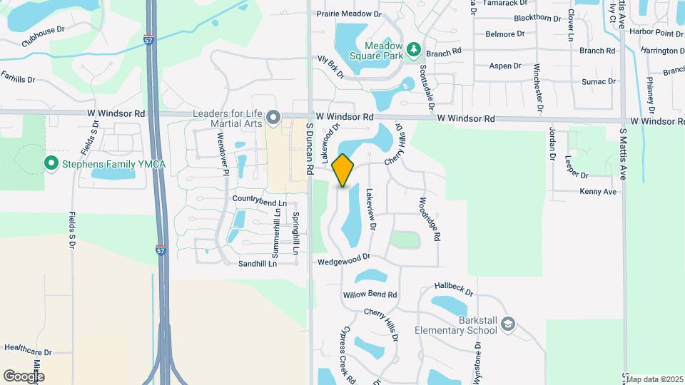 2704 Cherry Hills Dr Map and Location Details