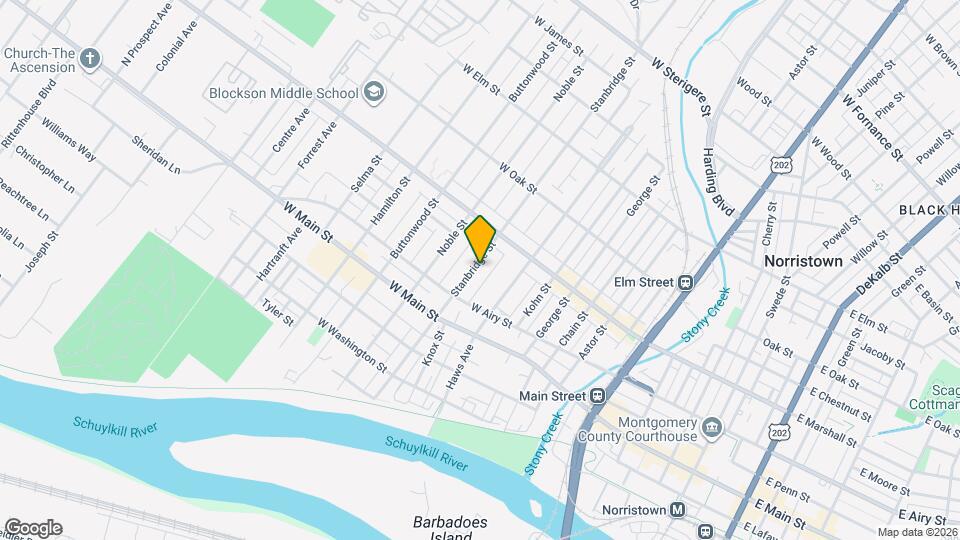 542 Stanbridge St Map and Location Details