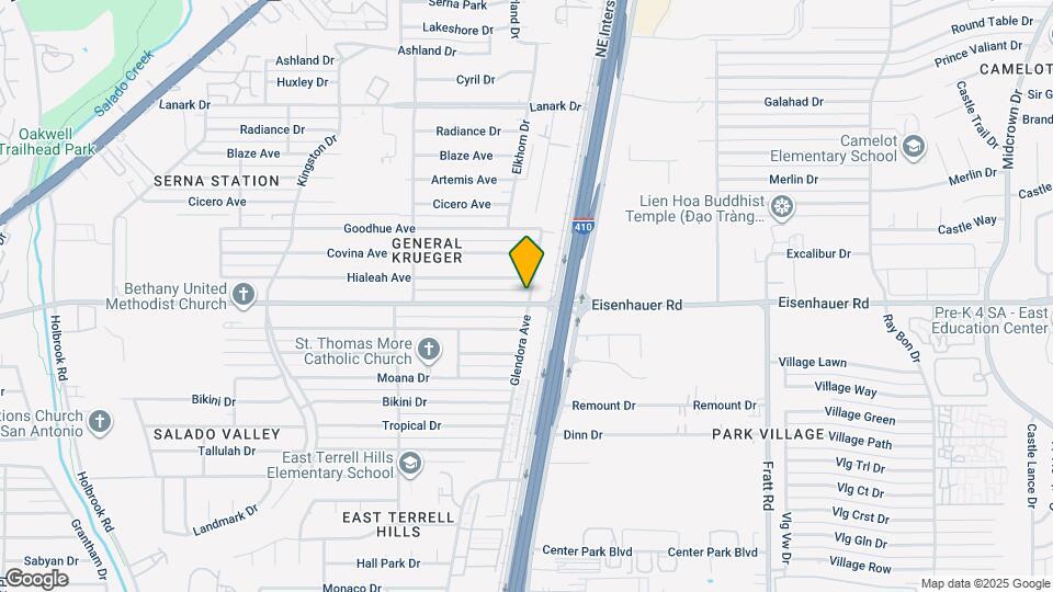 4539 Eisenhauer Rd Map and Location Details