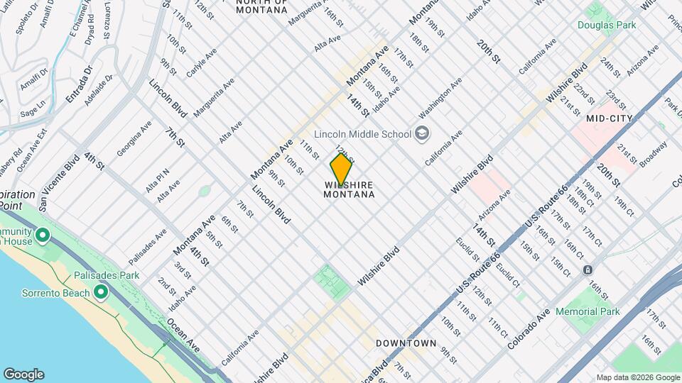 958 11th St, Unit B Mapa y Detalles de la Ubicación