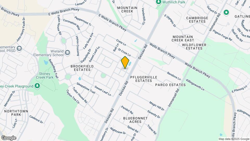 2000 Golden Sunrise Ln Mapa y Detalles de la Ubicación