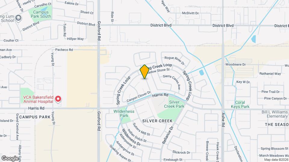 5319 Silvergate St Map and Location Details