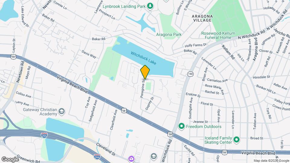 461 Peregrine St Map and Location Details