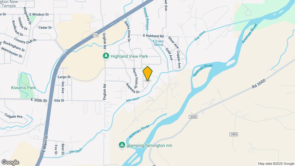3503 Kayenta Dr Map and Location Details