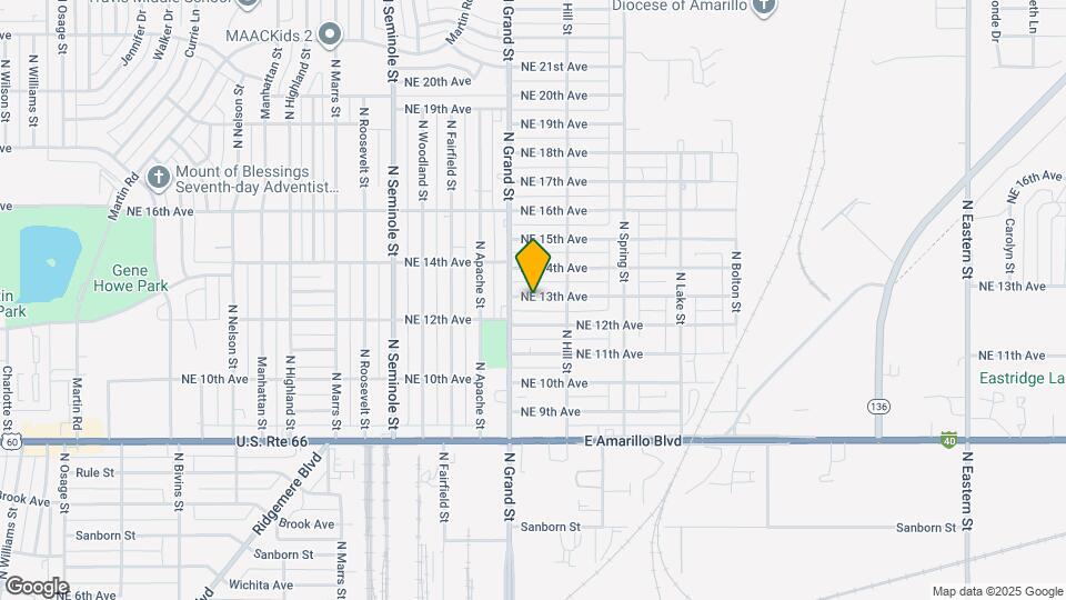 3610 NE 13th Ave Mapa y Detalles de la Ubicación