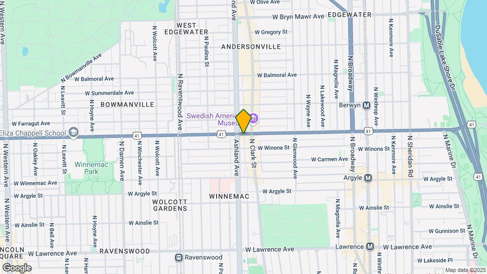 5161 N Ashland Ave Mapa y Detalles de la Ubicación