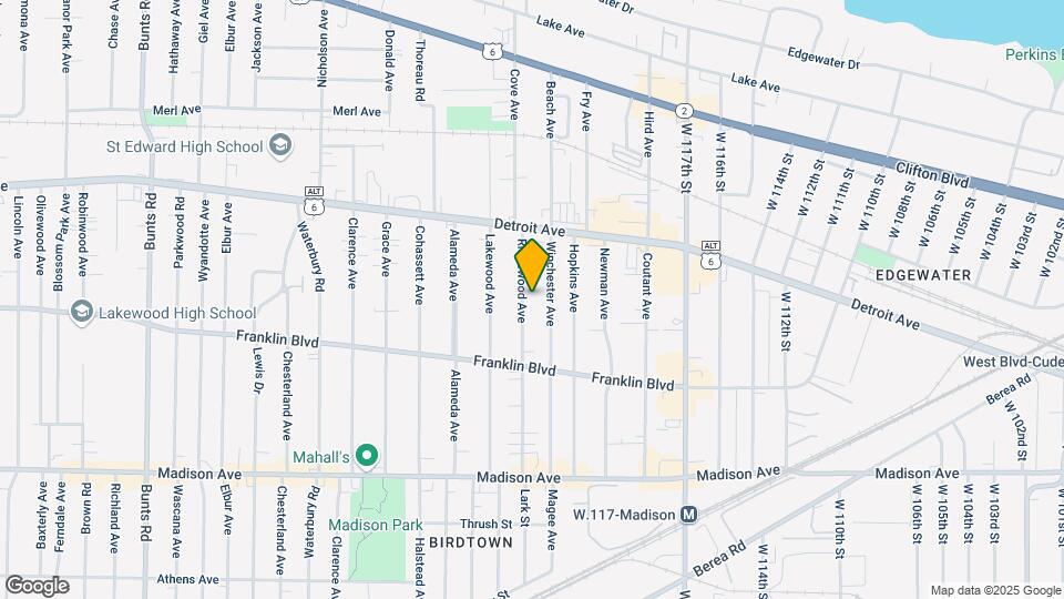 1471 Ridgewood Ave-Unit -4 Map and Location Details