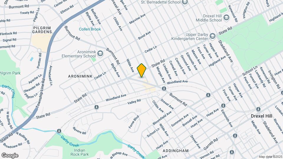 755 Burmont Rd Map and Location Details