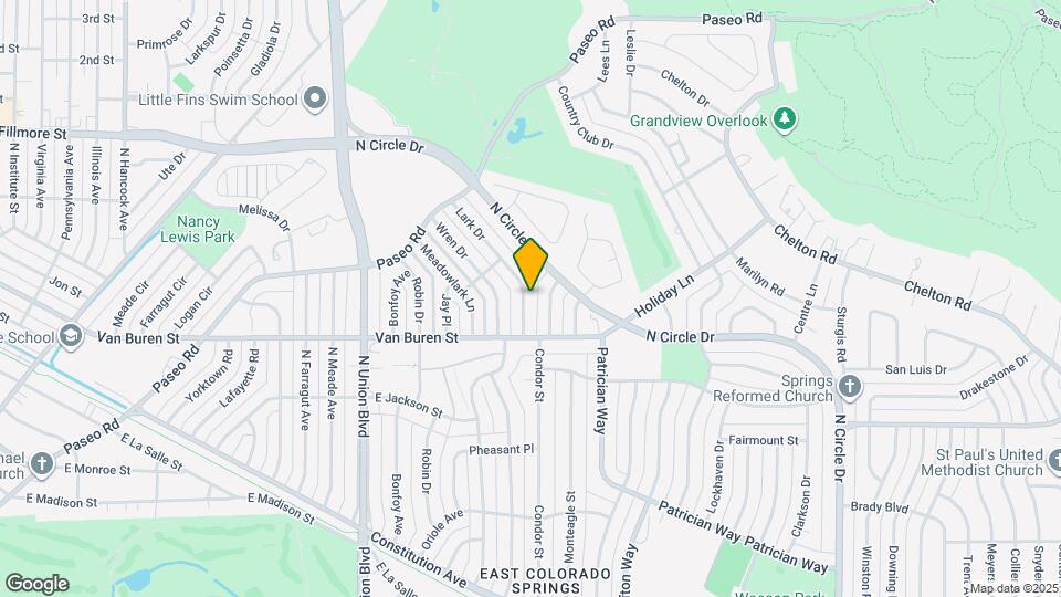 2605 Lark Dr Map and Location Details