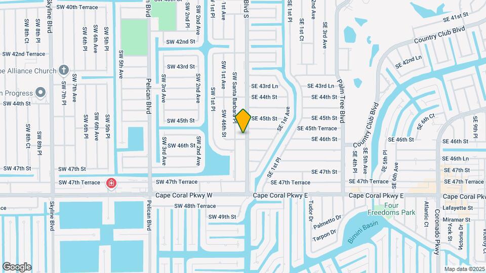 4524 Santa Barbara Blvd Mapa y Detalles de la Ubicación