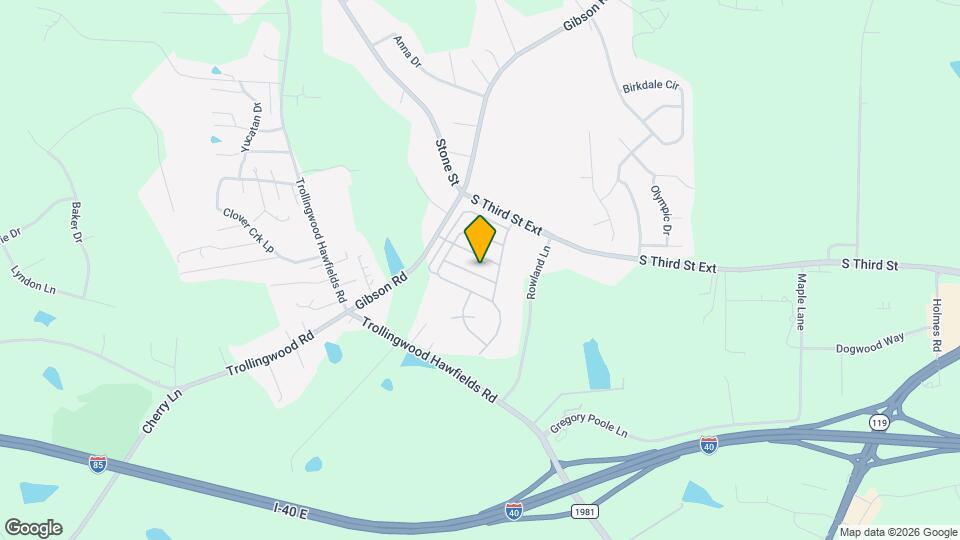 1308 Silver Dr Mapa y Detalles de la Ubicación