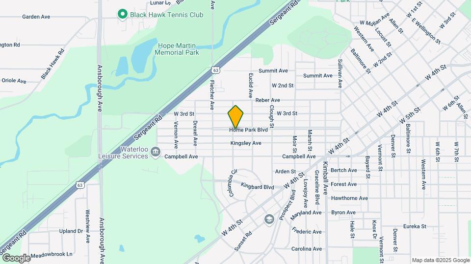 637-639 Home Park Blvd Map and Location Details