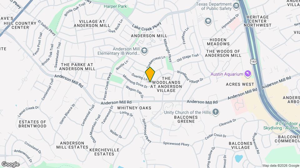 10416 Mourning Dove Dr Map and Location Details