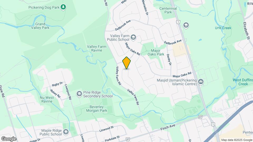 2386 Denvale Dr Map and Location Details