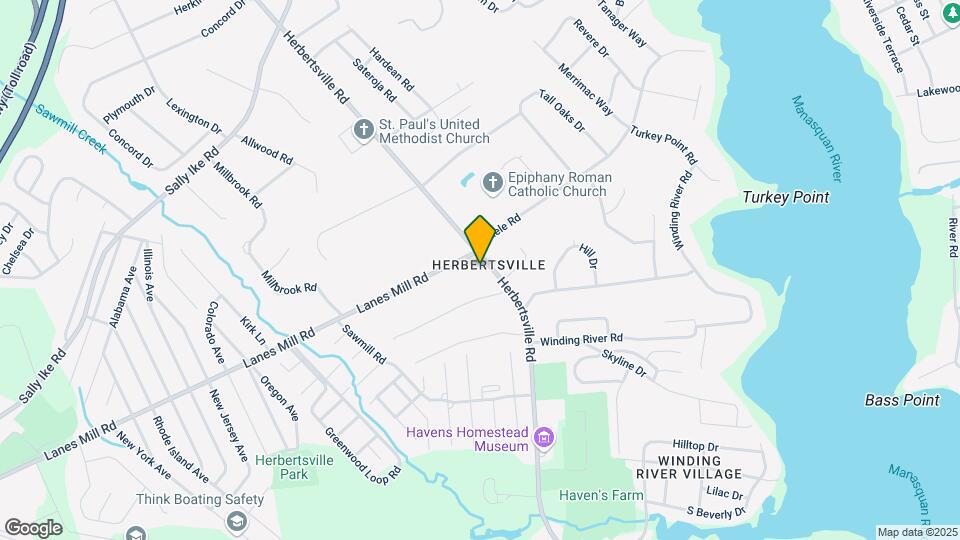 620 Herbertsville Rd Map and Location Details