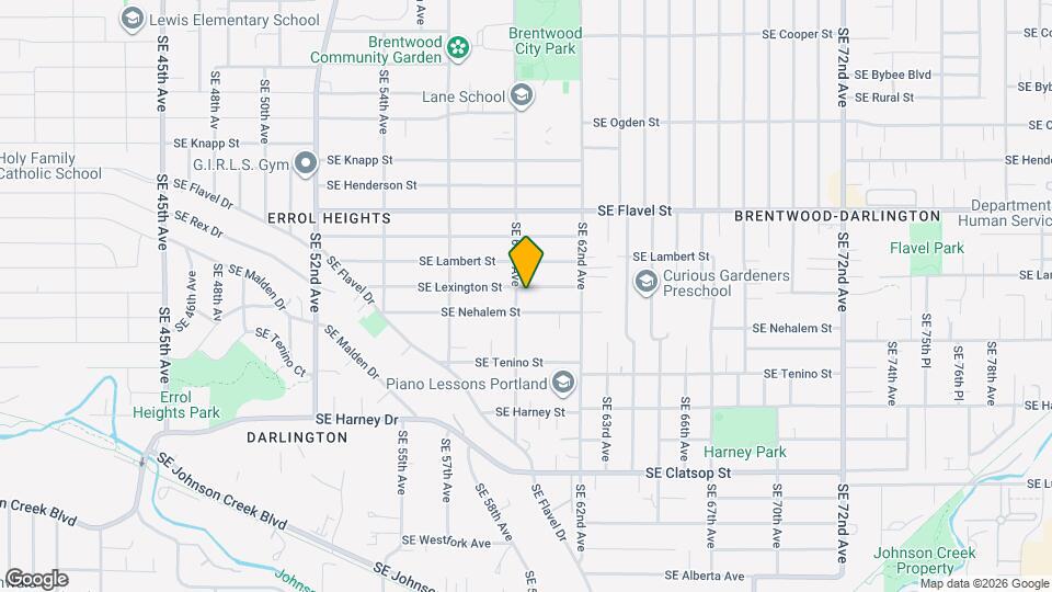 7910 SE 60th Ave Mapa y Detalles de la Ubicación