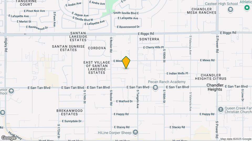 17707 E Karsten Dr Map and Location Details