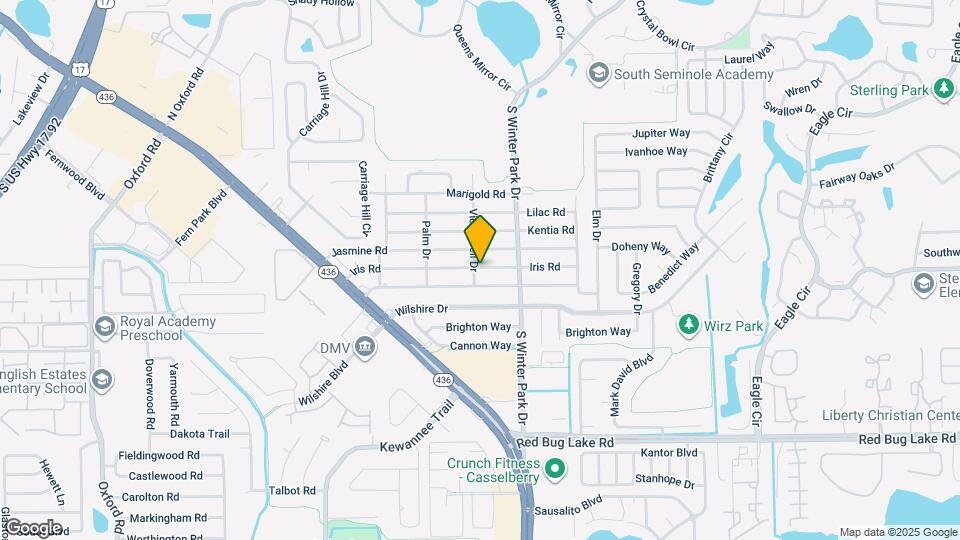 510 Iris Rd Map and Location Details