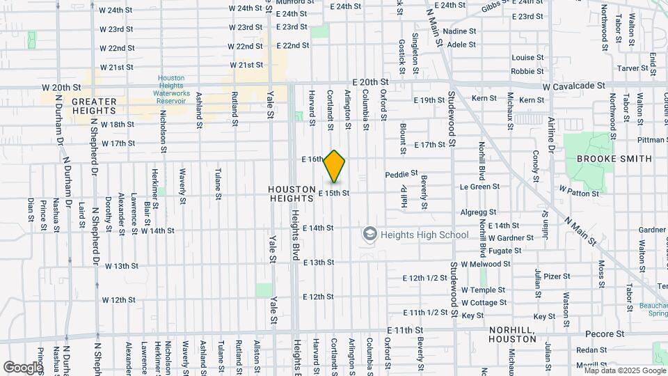 1504 Cortlandt St Map and Location Details