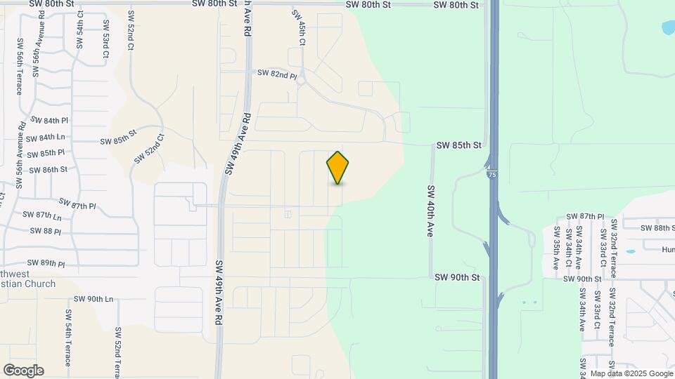 8694 SW 43rd Ter Map and Location Details