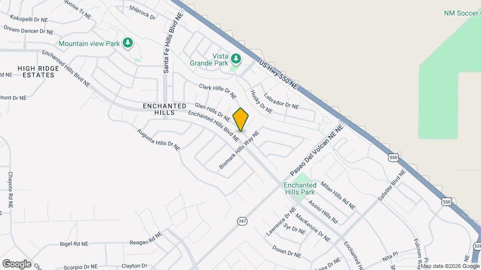 7044 Glen Hills Dr NE Mapa y Detalles de la Ubicación