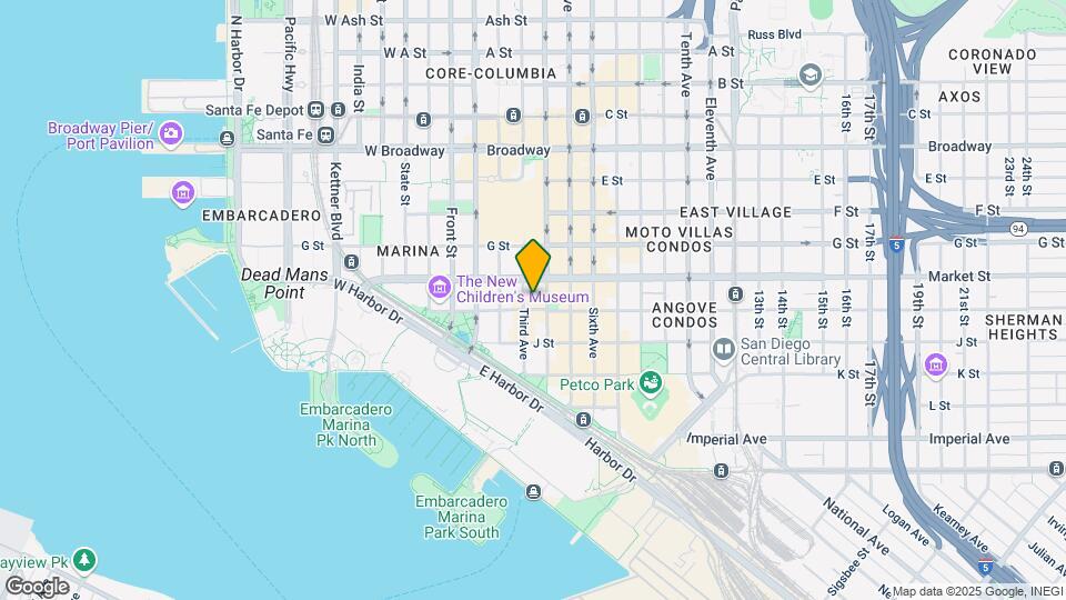 302 Island Ave Map and Location Details
