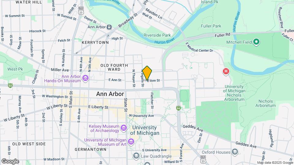 908 E Ann St Map and Location Details