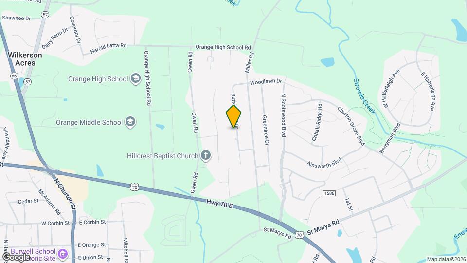 518 Buttonwood Dr Map and Location Details