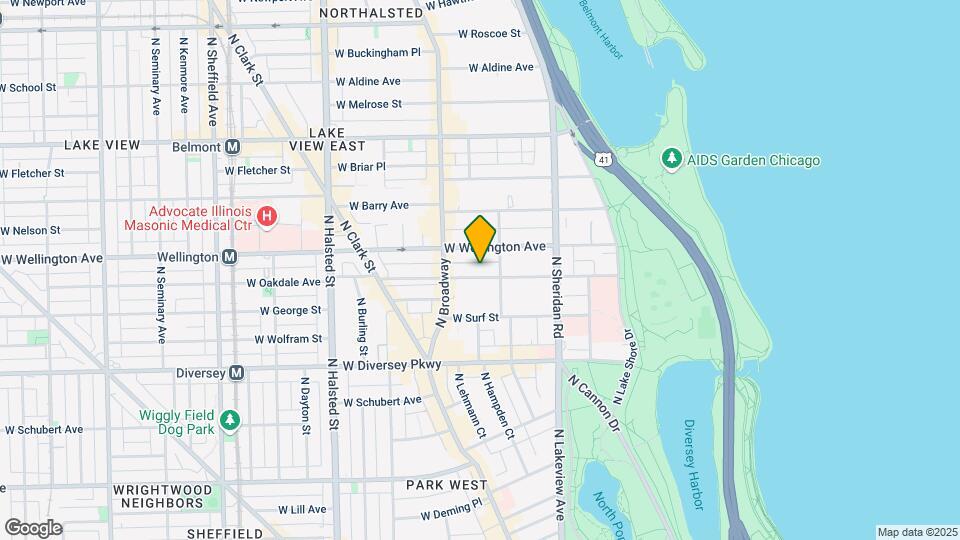 520 W Oakdale Ave, Unit 320 Mapa y Detalles de la Ubicación